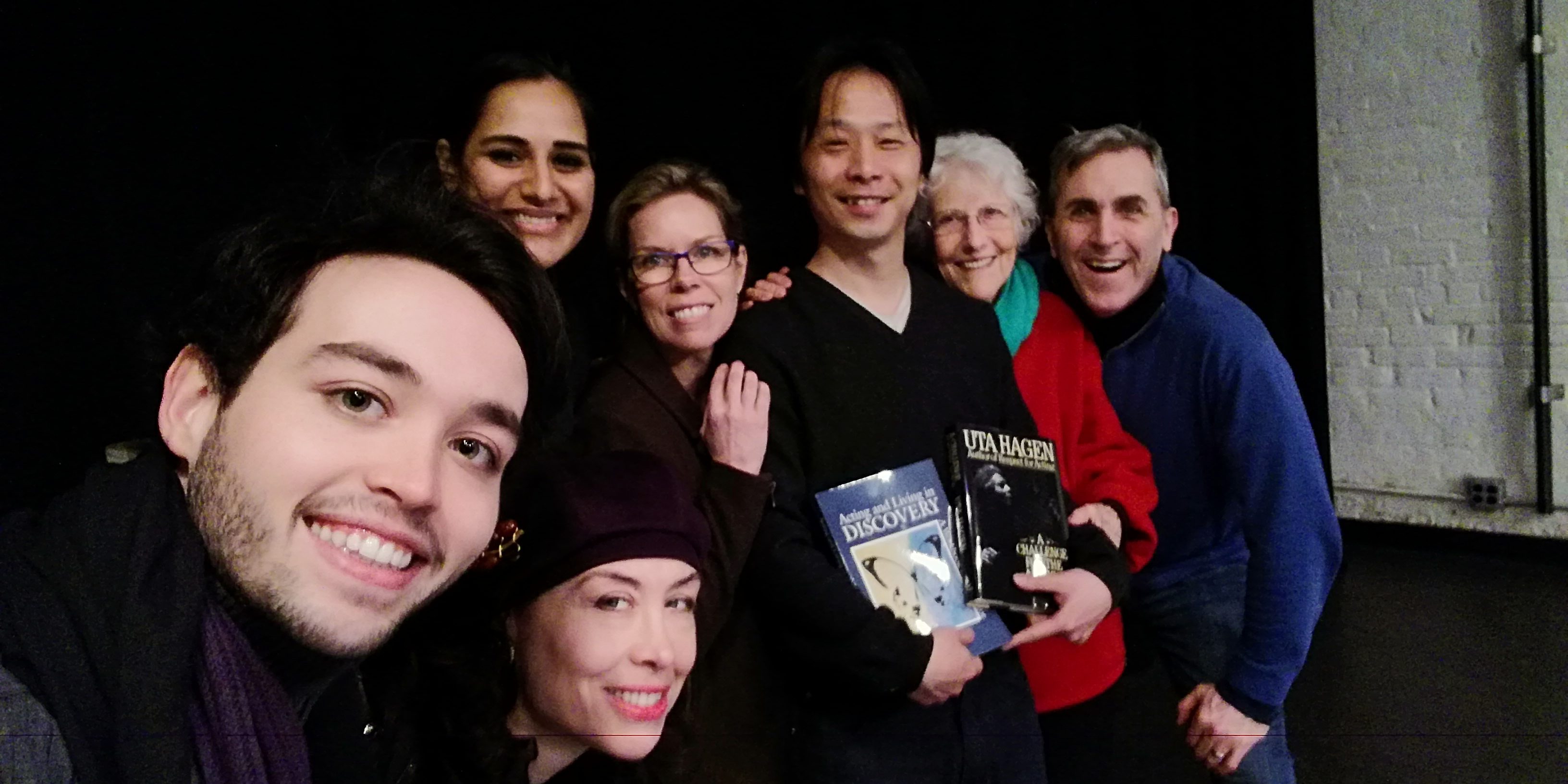 ウタ・ハーゲンのHB Studioでキャロル・ローゼンフェルドさんらと